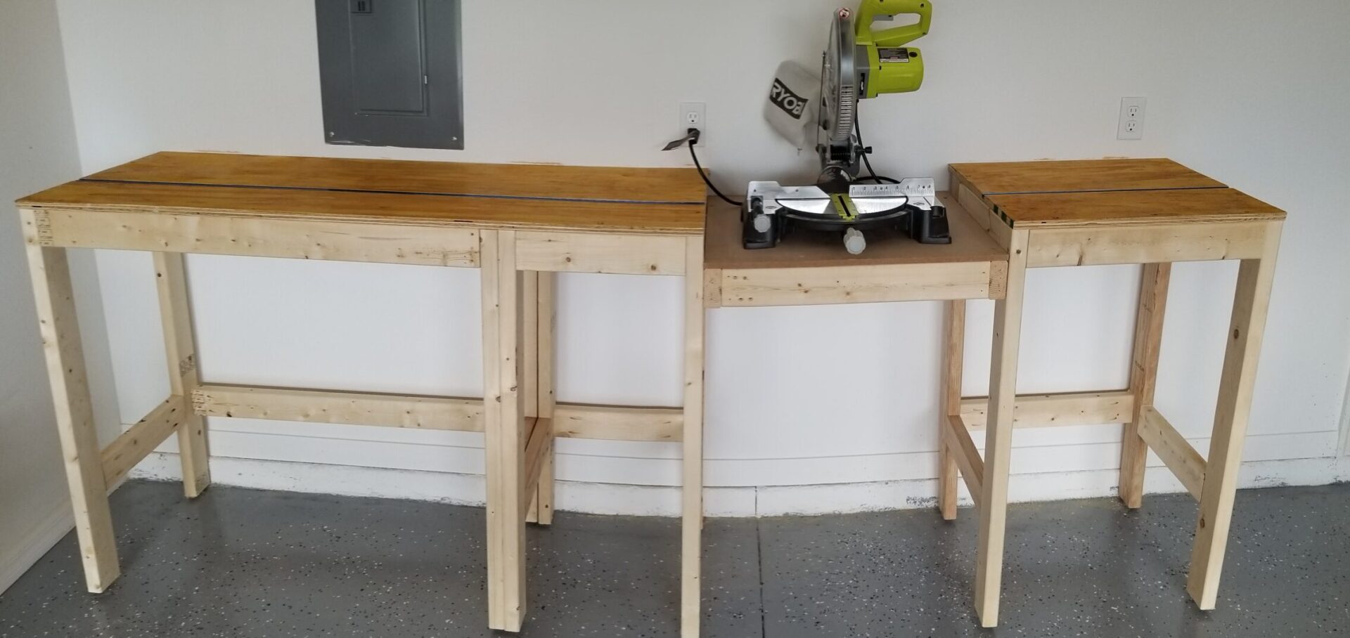miter saw station front view