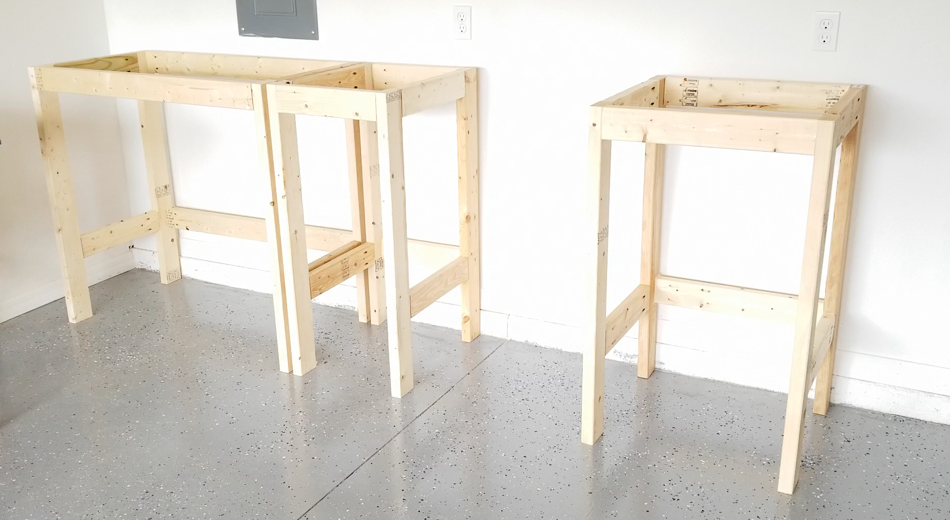 miter saw station basic frame
