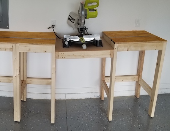 miter saw station front view