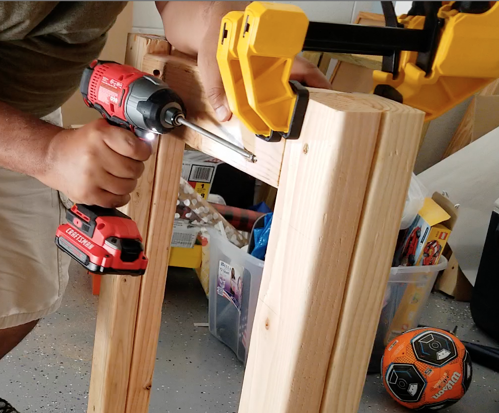 workbench connecting legs riel bottom